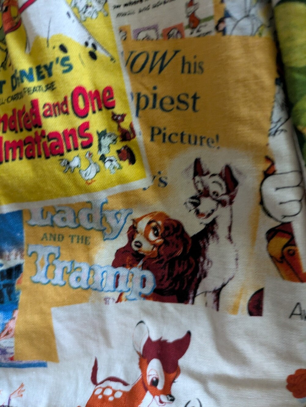 Handmade Disney Vintage Movies Skirt - Picture 5 of 12
